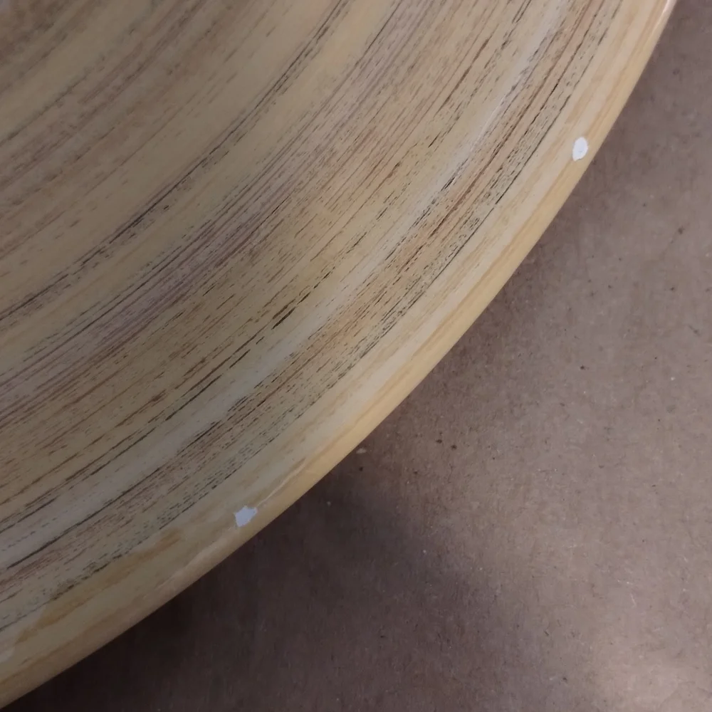 Pier 1 Terre Gold Earthenware Hand Painted Plater